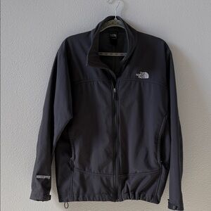 The North Face Men's Charcoal Windbreaker